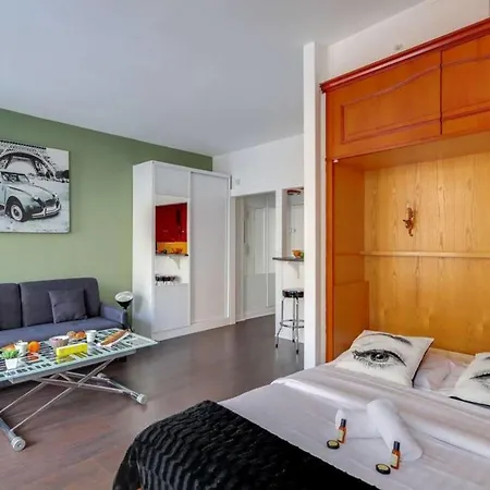 Marais District - Spacious Studio Flat Sleeps 4 By Guestready Appartamento *