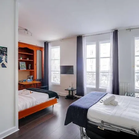 Marais District - Spacious Studio Flat Sleeps 4 By Guestready * Parigi
